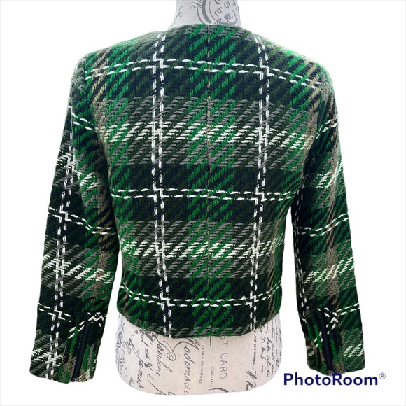 Chadwick Plaid Zip Front Jacket Vintage - Picture 7 of 10